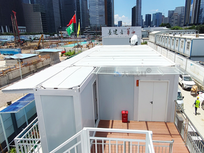 工地集裝箱房-打包箱 應(yīng)運而生的“工地標(biāo)配”